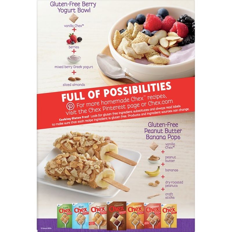 Chex Rice Cereal, Gluten Free, Vanilla, (12.1 oz) Instacart