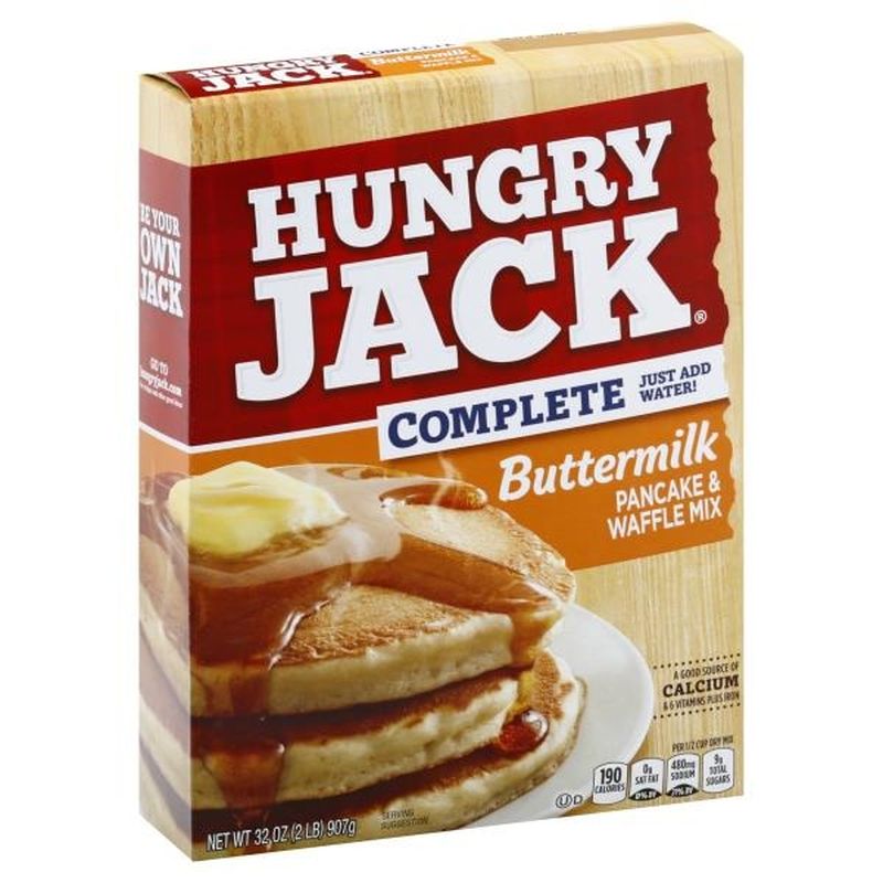 Hungry Jack Pancake & Waffle Mix Buttermilk (32 oz) from Publix Instacart