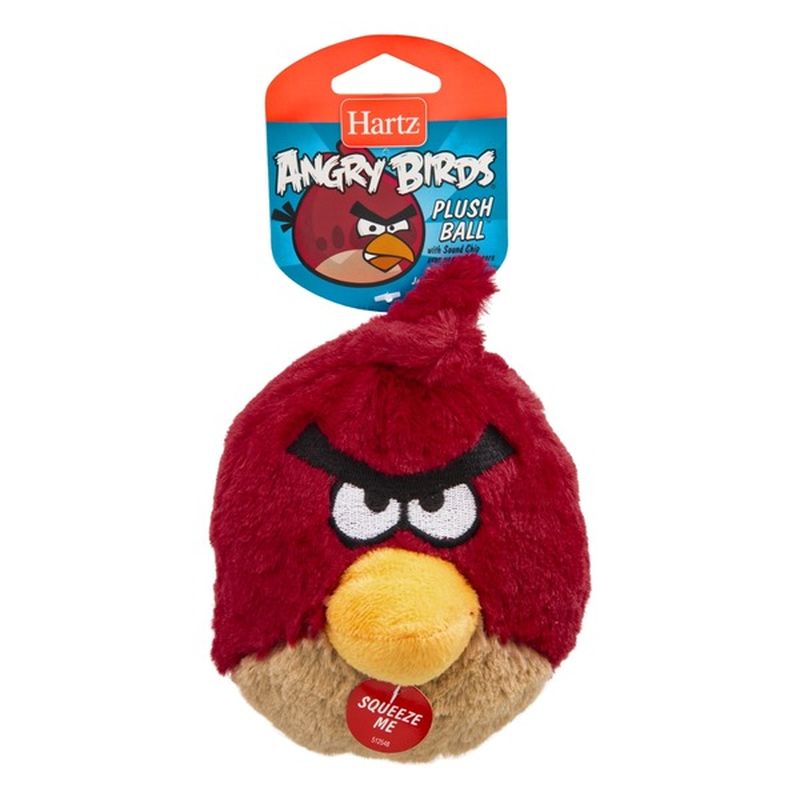 angry bird plush dog toy