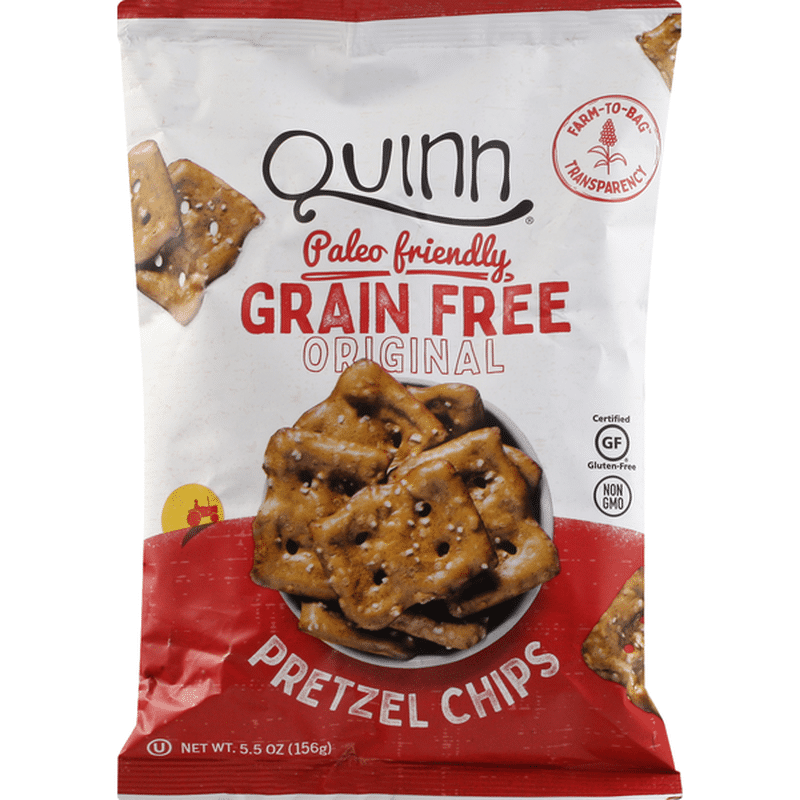 Quinn Pretzels Chips, Grain Free, Original (5.5 oz) Instacart