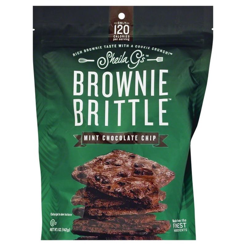 Brownie Brittle Mint Chocolate Chip (5 oz) from Publix Instacart