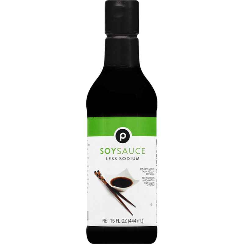 Publix Soy Sauce, Less Sodium (15 oz) Instacart