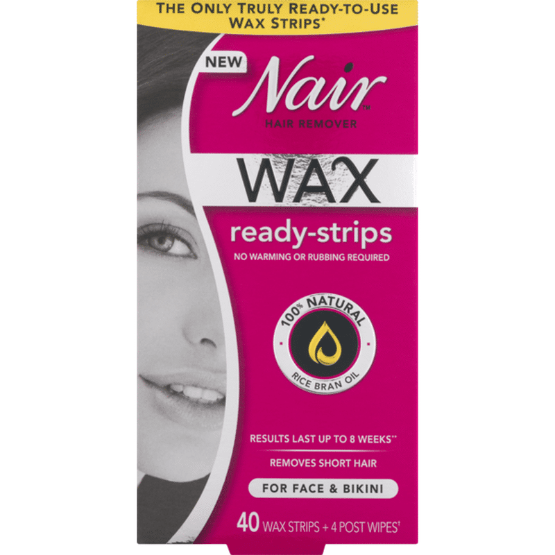 Nair Wax Ready-Strips Hair Remover (40 1n) from Kroger - Instacart