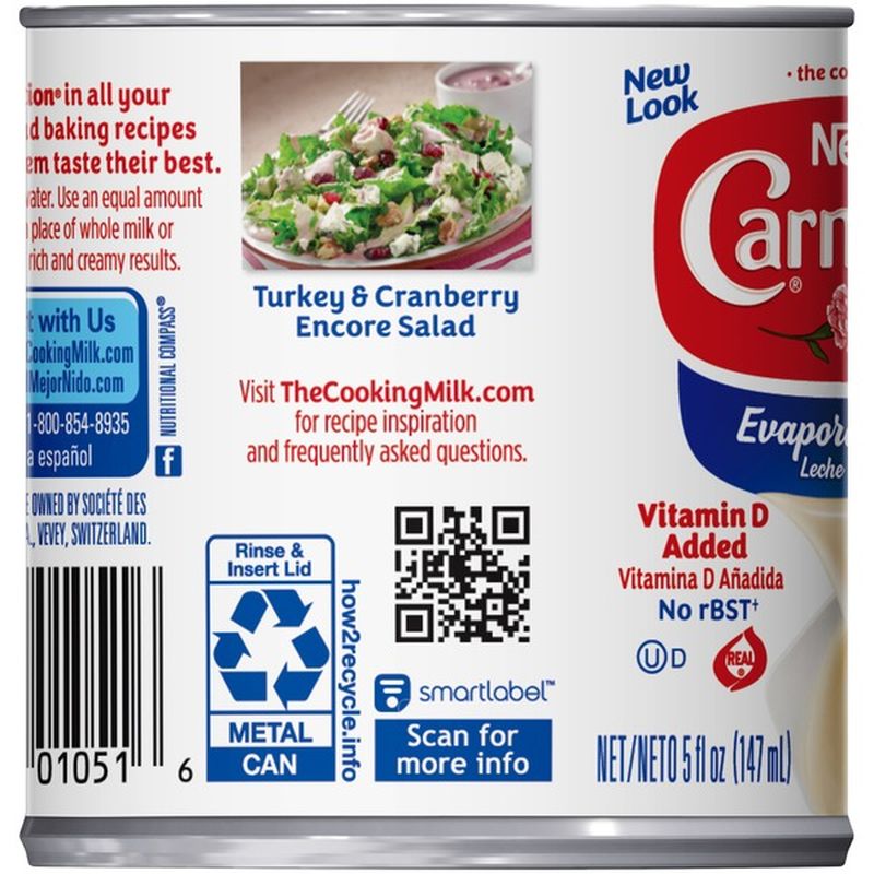 Carnation Vitamin D Added Evaporated Milk