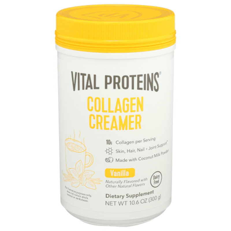 Vital Proteins Collagen Creamer, Vanilla (10.6 oz) - Instacart