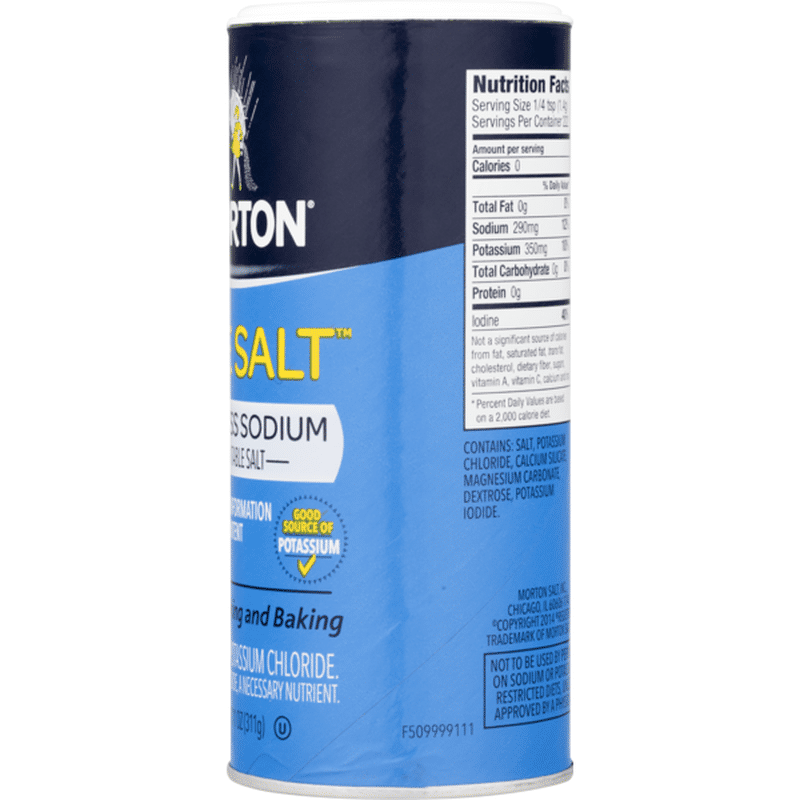 Morton Lite Salt (11 oz) - Instacart