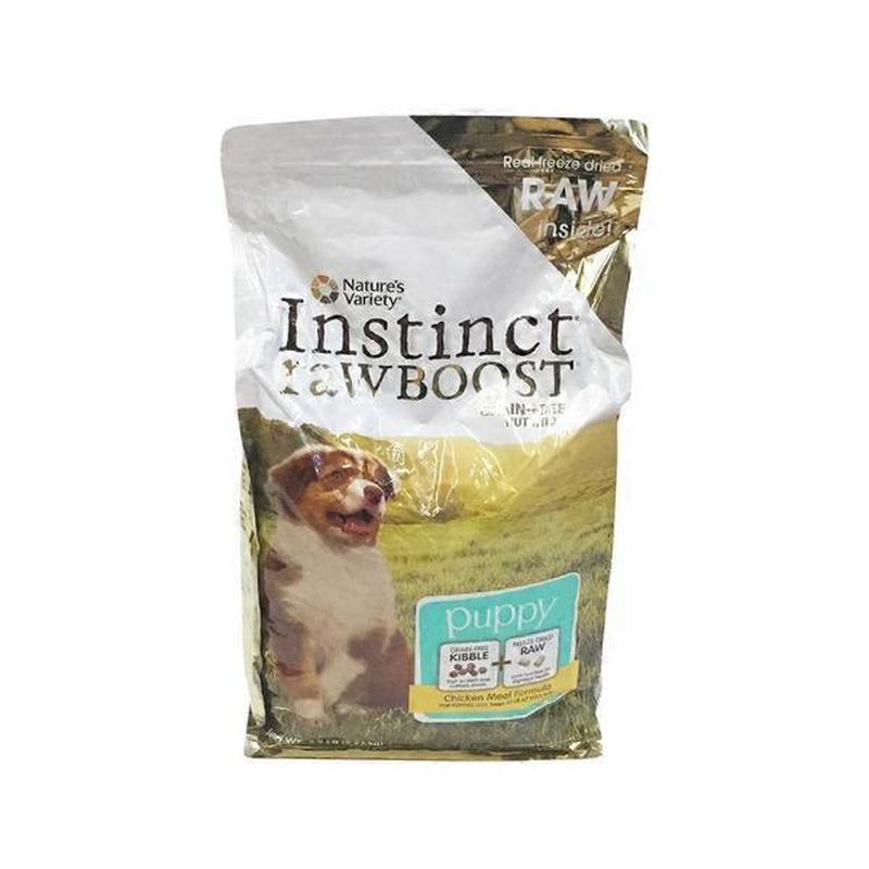 instinct raw boost large breed puppy food