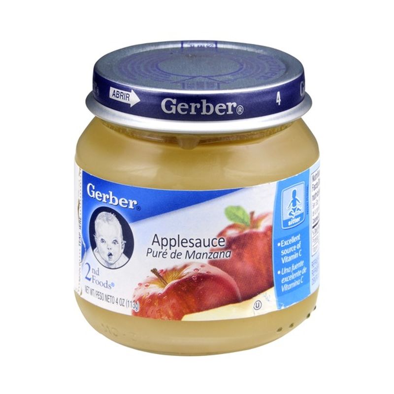 Gerber 2 Nd Foods Applesauce Baby Food (4 oz) Instacart