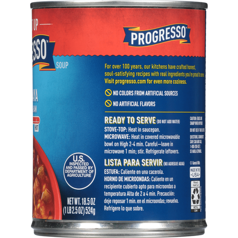 Progresso Soup, Spicy Jambalaya with Sausage & Ham (18.5 oz) Instacart