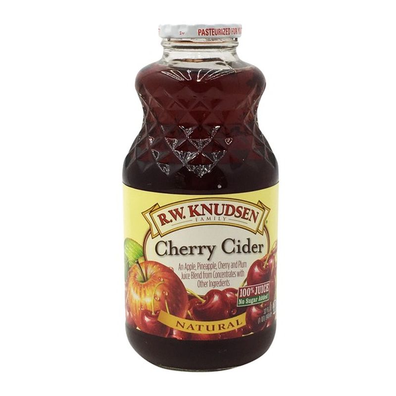 R.W. Knudsen Family 100 Juice, Cherry Cider (32 oz) Instacart