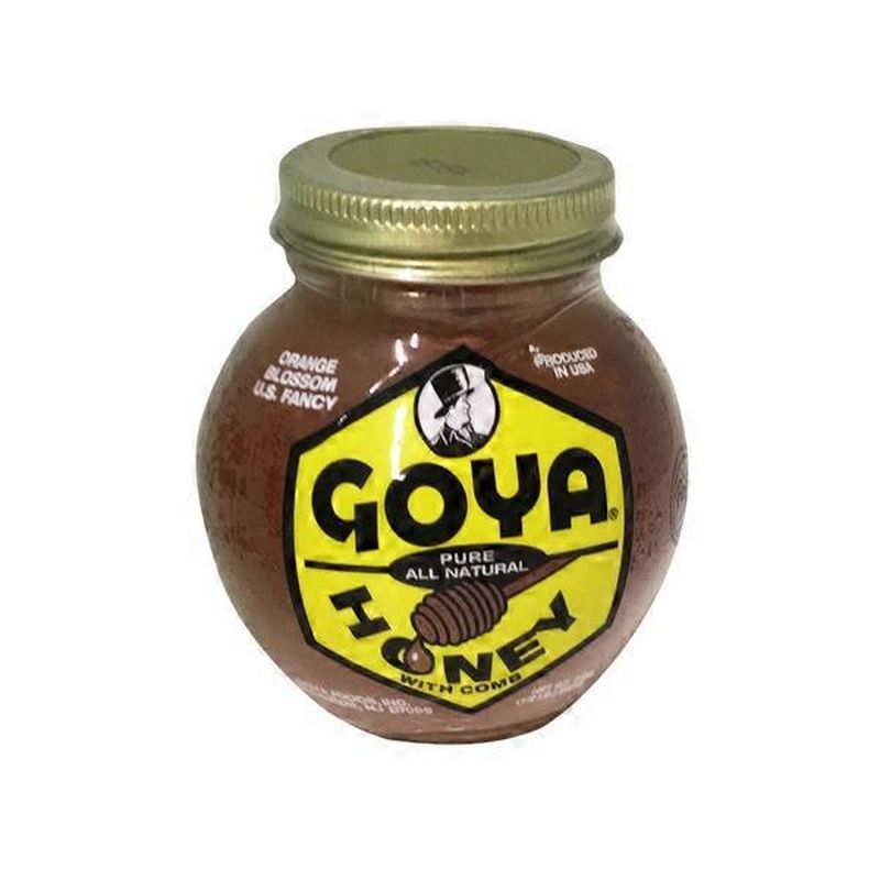 Goya Pure Orange Blossom Honey with Comb, All Natural (8 oz) Instacart