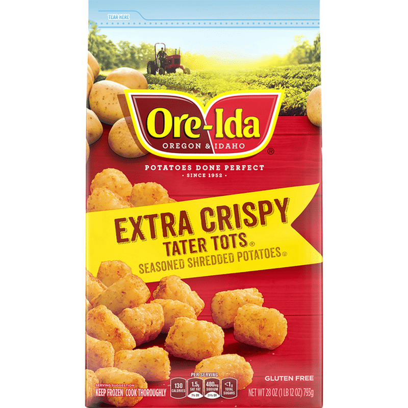 Ore-Ida Extra Crispy Tater Tots (28 oz) from Food Lion - Instacart