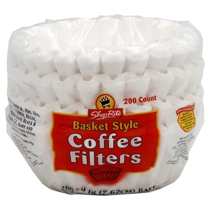 ShopRite Basket Style Coffee Filters
