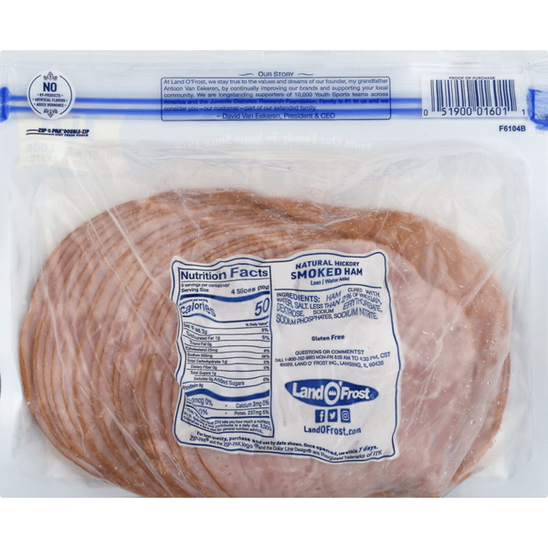 Land O' Frost Premium Natural Hickory Smoked Ham (16 oz) Instacart