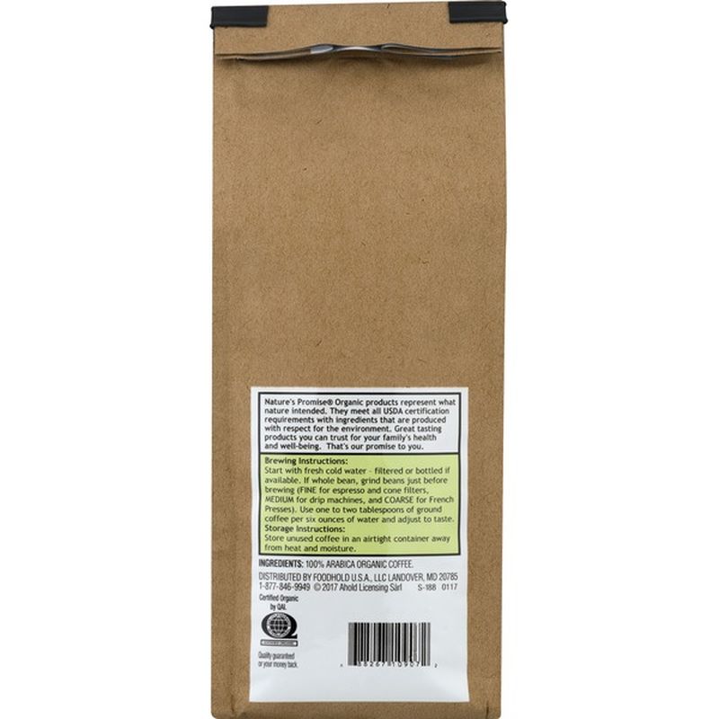 Nature's Promise Coffee, Ground, Sumatra Decaffeinated (10 oz) from