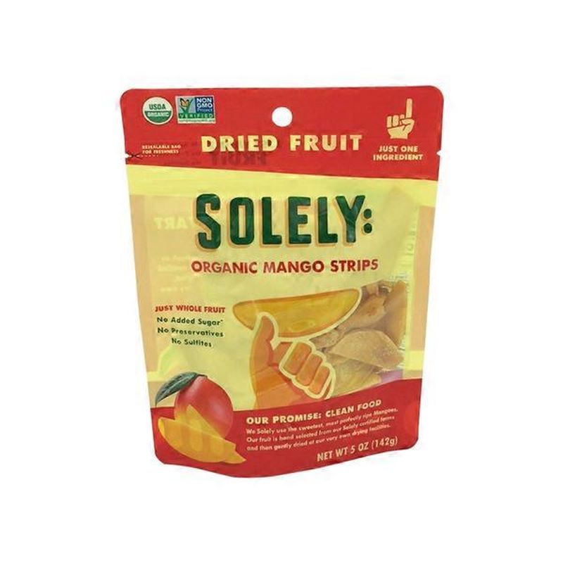 Solely Organic Mango Strips (5 oz) from ALDI Instacart