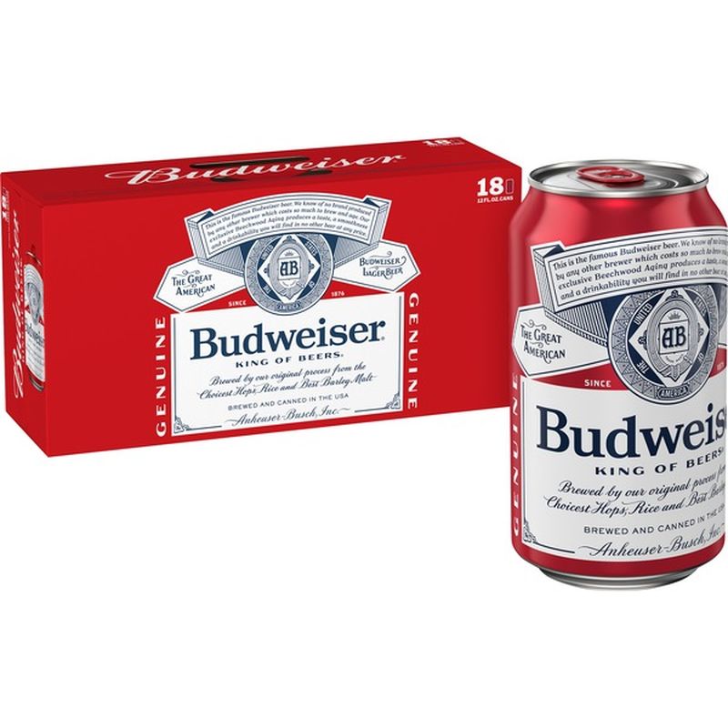 Budweiser Beer Cans (12 fl oz) - Instacart