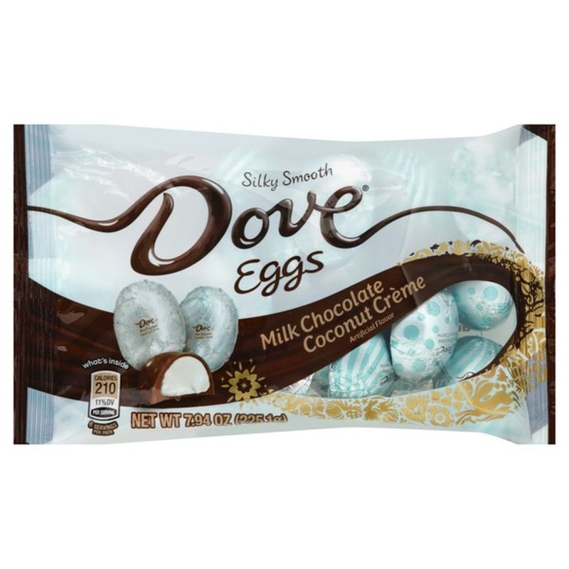 Dove Milk Chocolate, Eggs, Coconut Creme (7.94 oz) from Safeway - Instacart