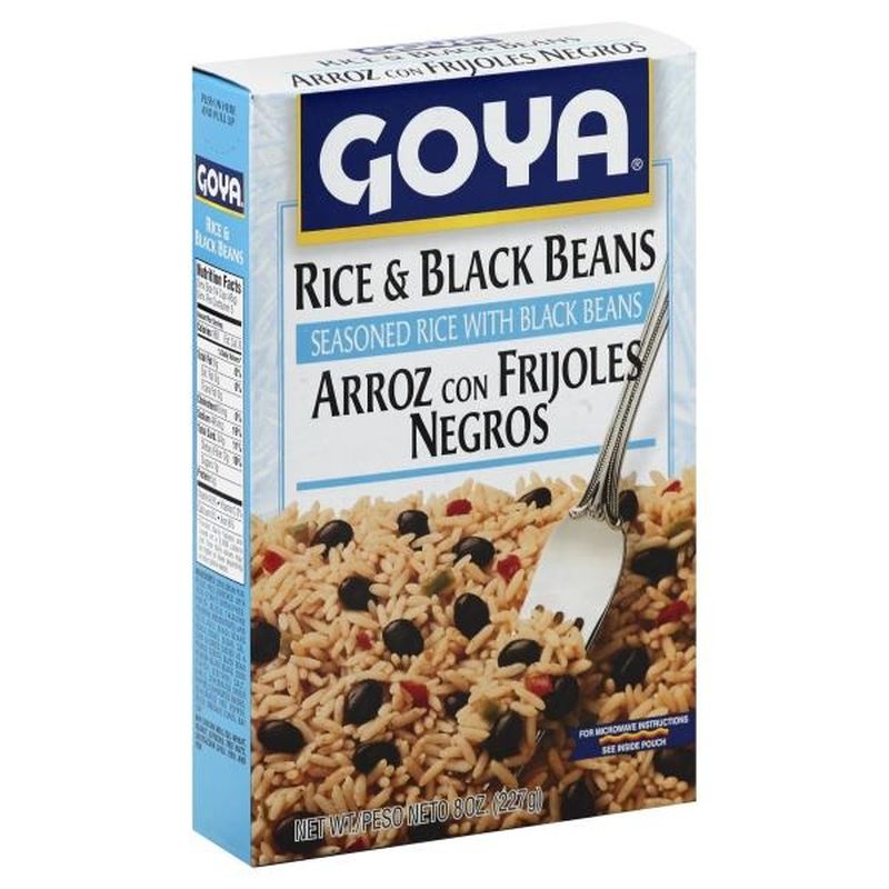 Goya Rice & Black Beans, Seasoned Rice Mix (8 oz) Instacart