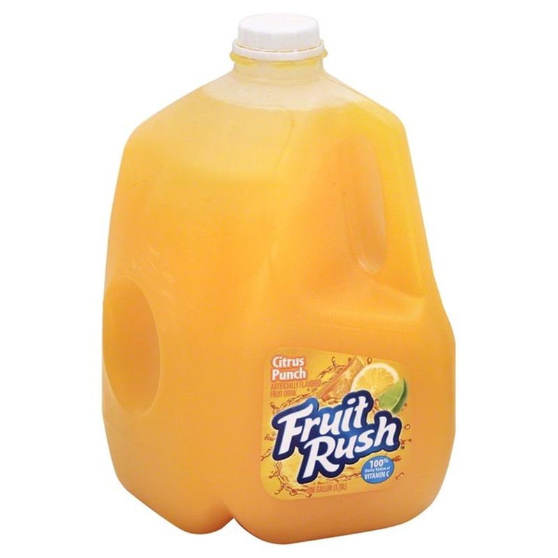 Fruit Rush Fruit Drink, Citrus Punch (1 gal) Instacart
