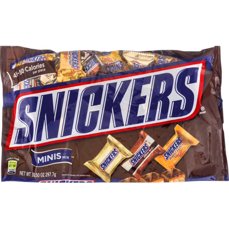 Snickers Minis Chocolate Bar Variety Mix Candy (10 oz) from Safeway ...