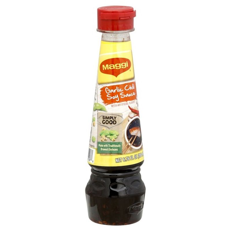Maggi Soy Sauce, Garlic Chili (6.76 oz) Instacart