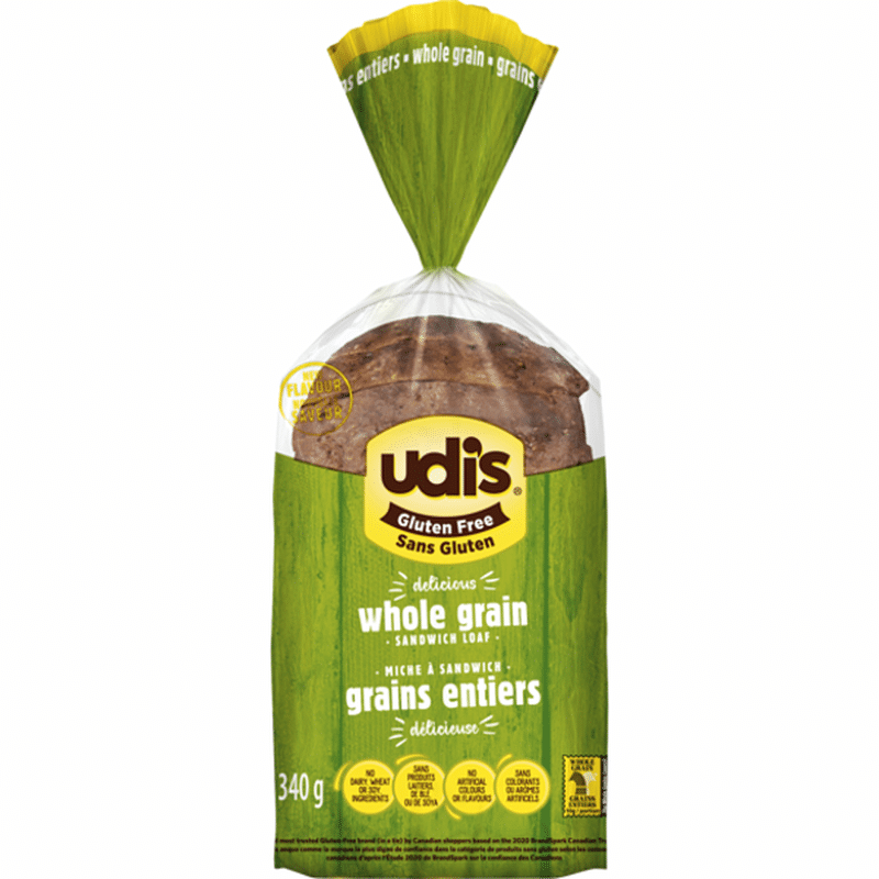 Udi's Gluten Free Gluten Free Multigrain Bread (12 oz) Instacart