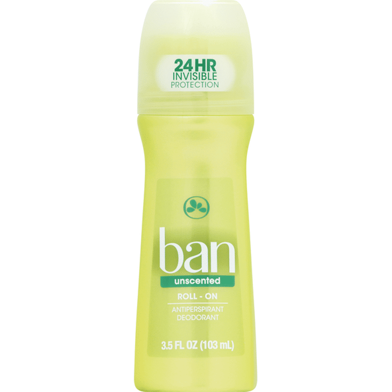 Ban Unscented Antiperspirant Deodorant (3.5 fl oz) Instacart