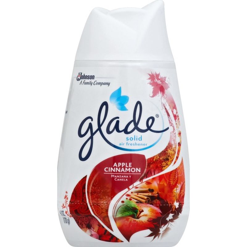 Glade Air Freshener, Solid, Apple Cinnamon (6 oz) from ALDI Instacart
