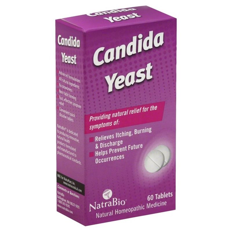 NatraBio Candida Yeast, Tablets (60 ct) Instacart
