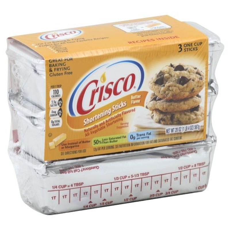Butter Flavored Crisco Shortening
