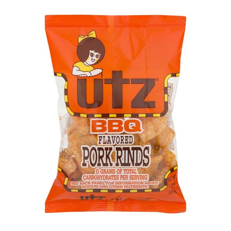 Utz Pork Rinds BBQ (1.25 oz) Instacart