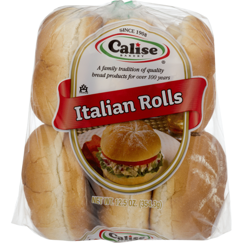Calise Bakery Italian Rolls 6 CT (12.5 oz) from Stop & Shop Instacart