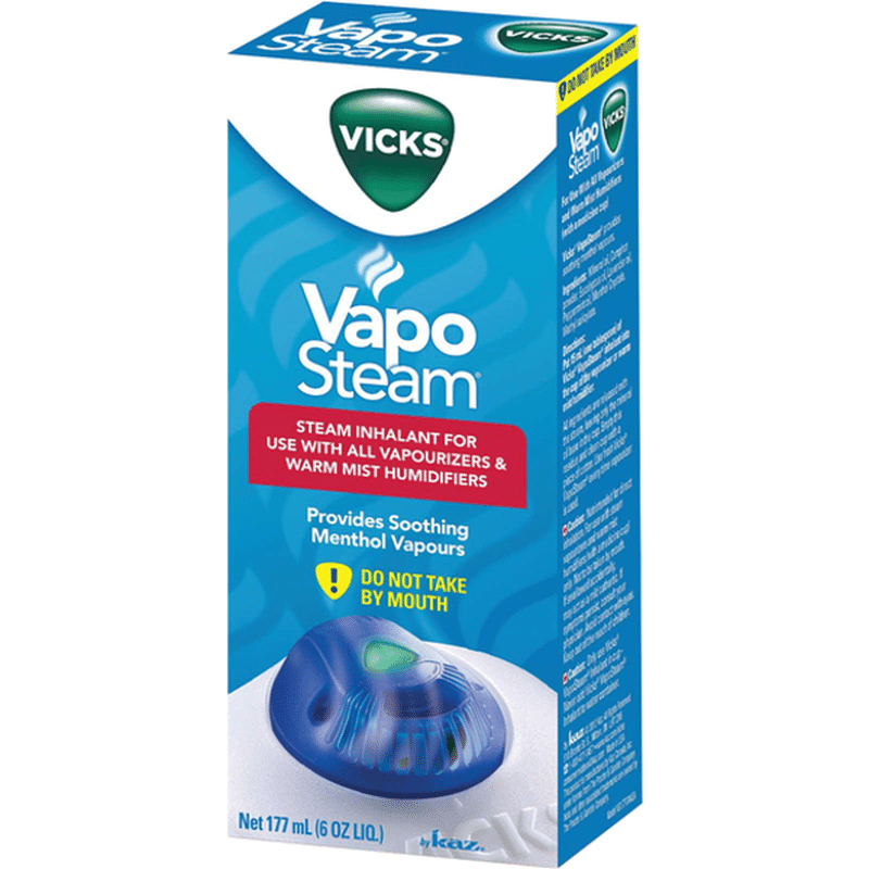 Vicks VapoSteam Vaporizer With Nightlight Inhalant (177 ml) Instacart