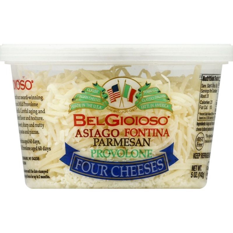 BelGioioso Cheese, Freshly Shredded, Four Cheeses (5 Oz) From Sprouts ...