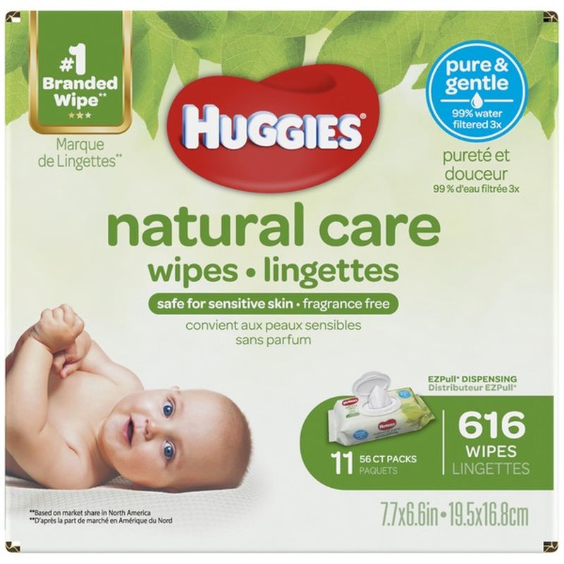huggies natural care wipes 616