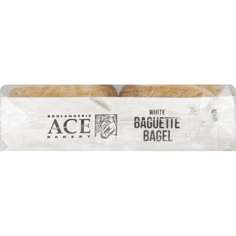 ACE Bakery Baguette Bagel White (10.6 oz) Delivery or Pickup Near Me