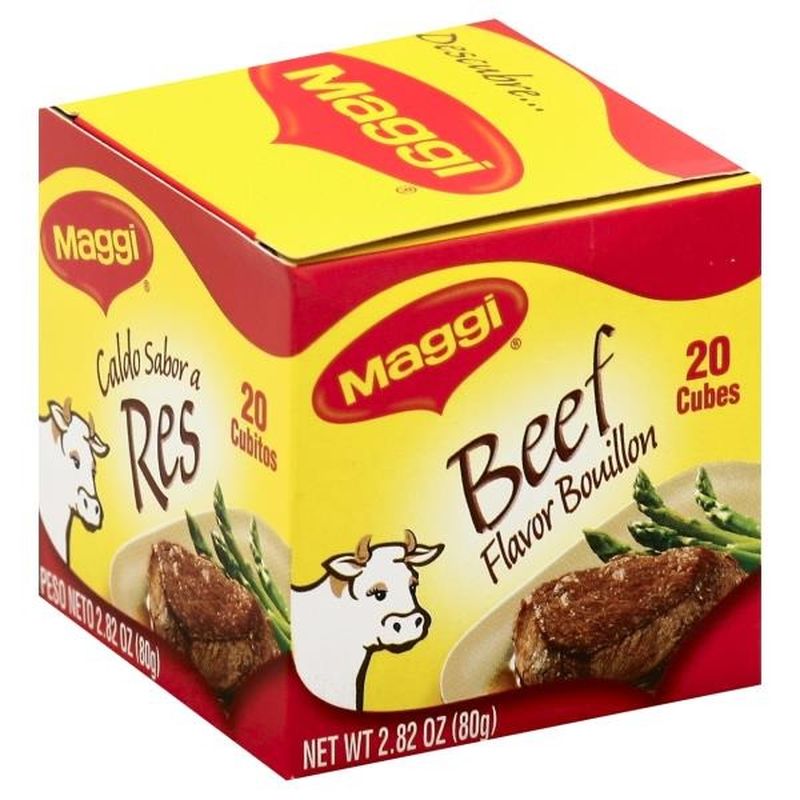 Maggi Beef Flavor Bouillon Cubes (2.8 oz) - Instacart