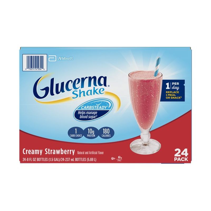 Glucerna Diabetes Nutritional Shake (8 fl oz) from Costco Instacart