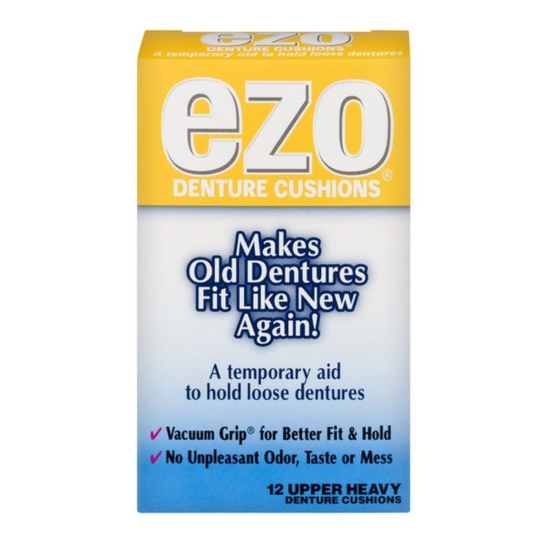 Ezo Denture Cushions Upper Heavy (12 ct) from CVS Pharmacy® Instacart