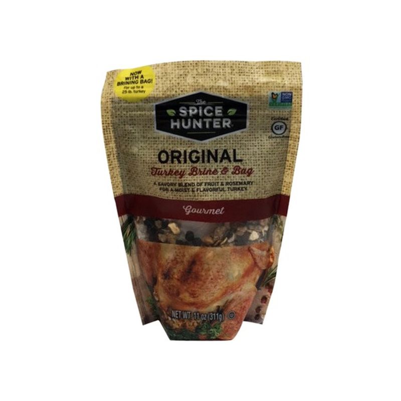 The Spice Hunter Turkey Brine & Bag, Original (11 oz) Instacart
