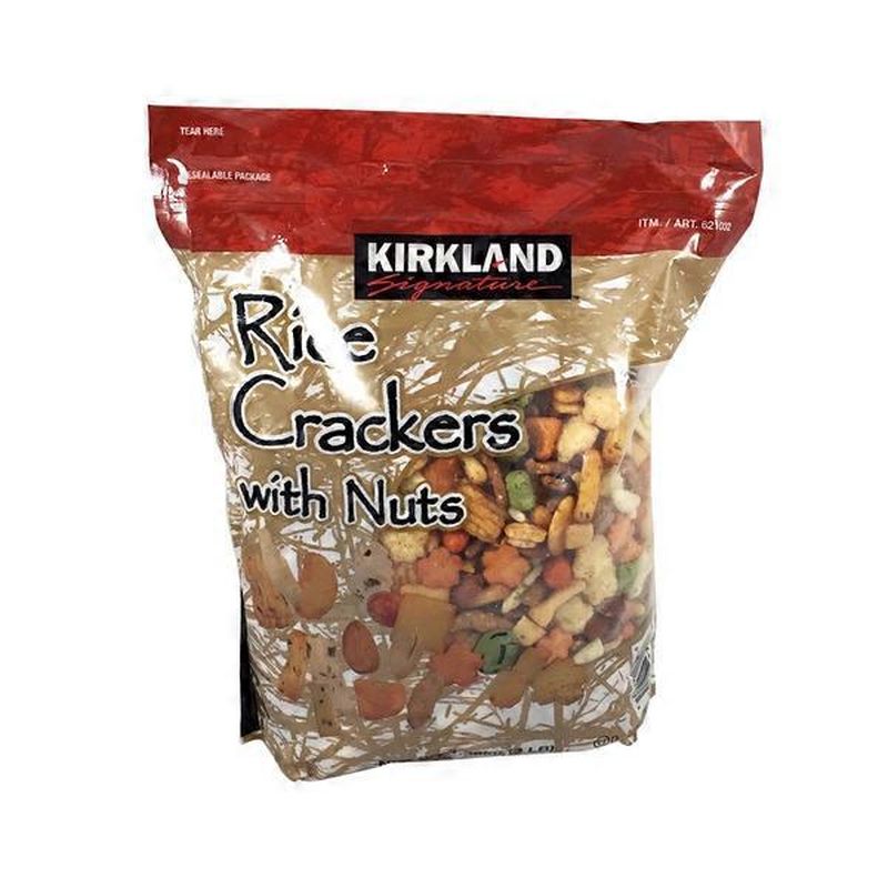 Kirkland Signature Rice Crackers With Nuts (3 lb) Delivery or Pickup