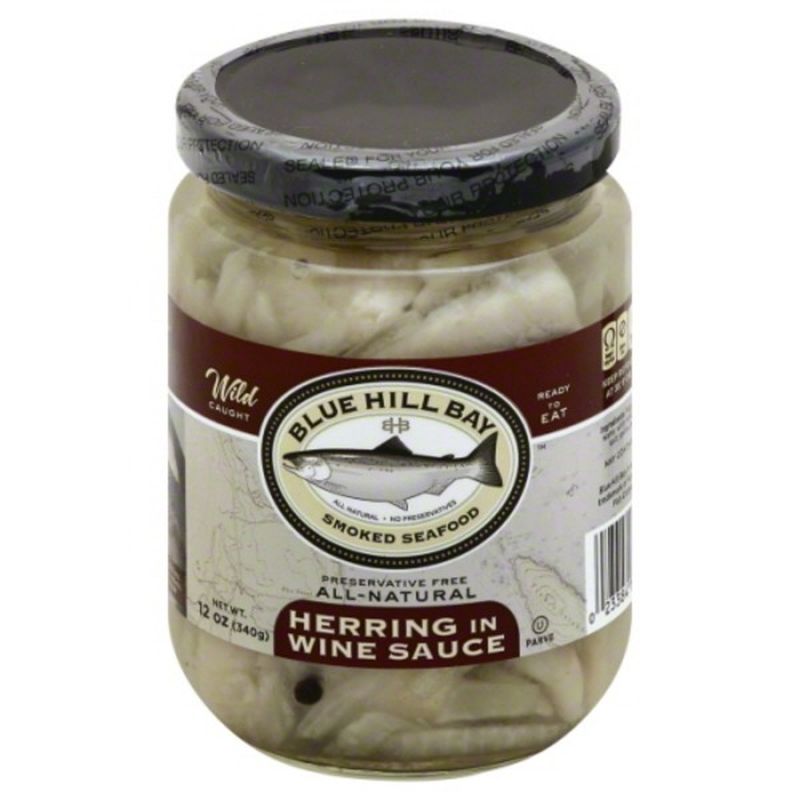 Blue Hill Bay Herring, in Wine Sauce (12 oz) from Wegmans Instacart