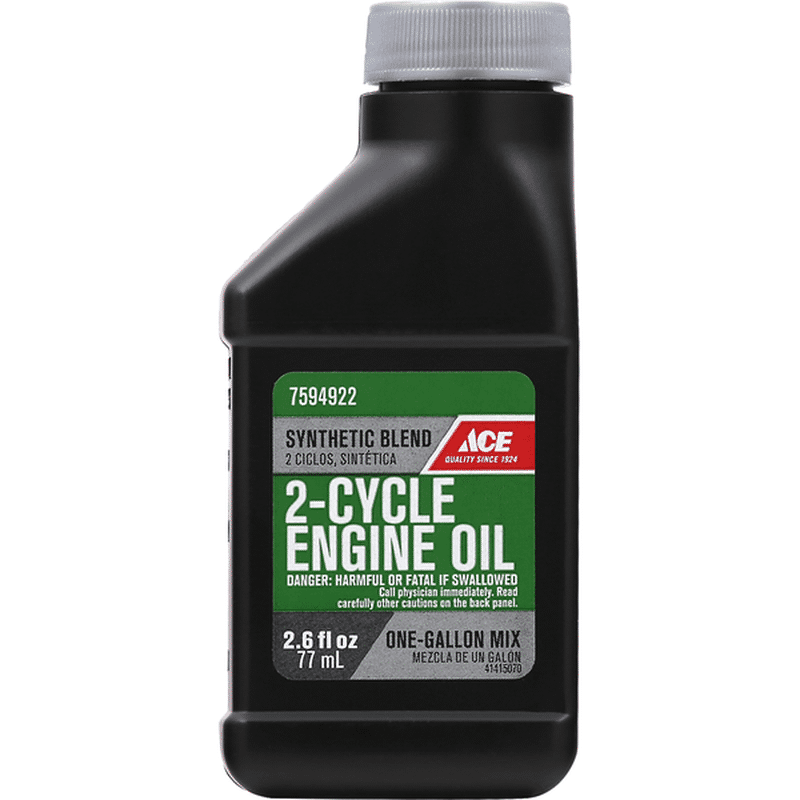 Ace Engine Oil, 2Cycle, Synthetic Blend (2.6 oz) Instacart