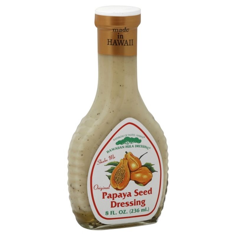 Hawaiian Hula Dressing Dressing, Papaya Seed, Original