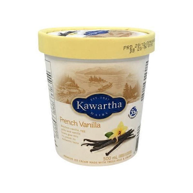 Kawartha Dairy French Vanilla Ice Cream (500 ml) Instacart