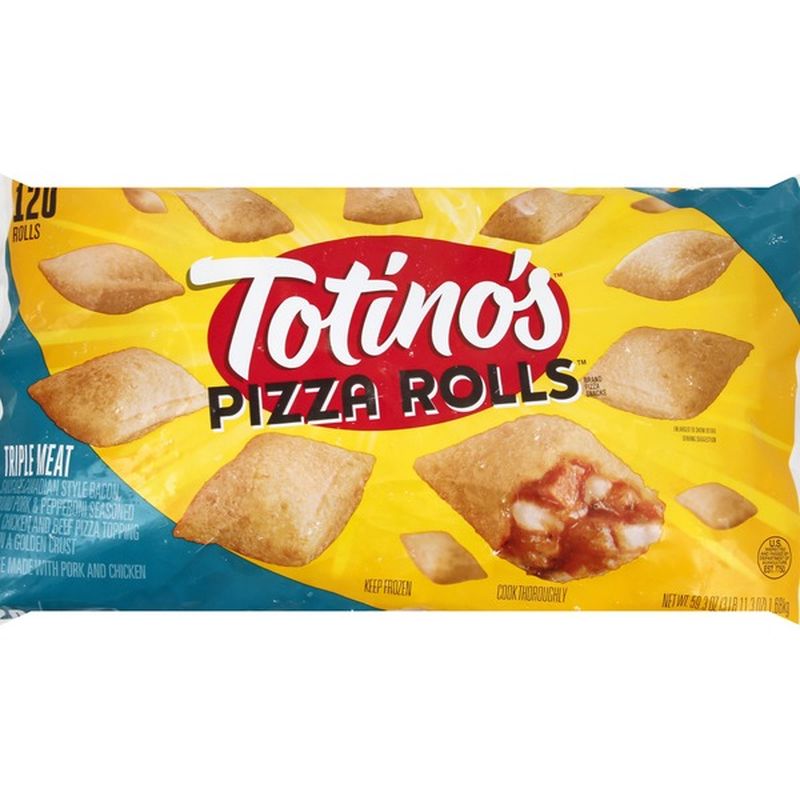 Tostino's Pizza Rolls, Triple Meat (59.3 oz) Instacart
