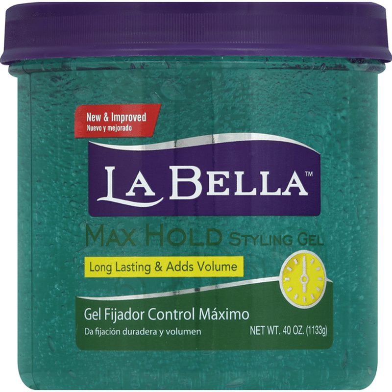 La Bella Styling Gel Max Hold 40 Oz Instacart