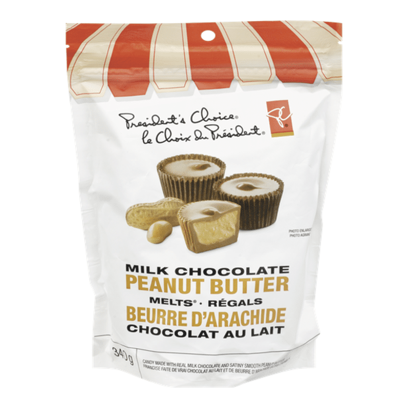 Milk Chocolate Peanut Butter Melts (340 g) Instacart