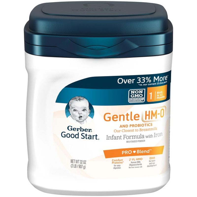 gerber formula closest to breastmilk